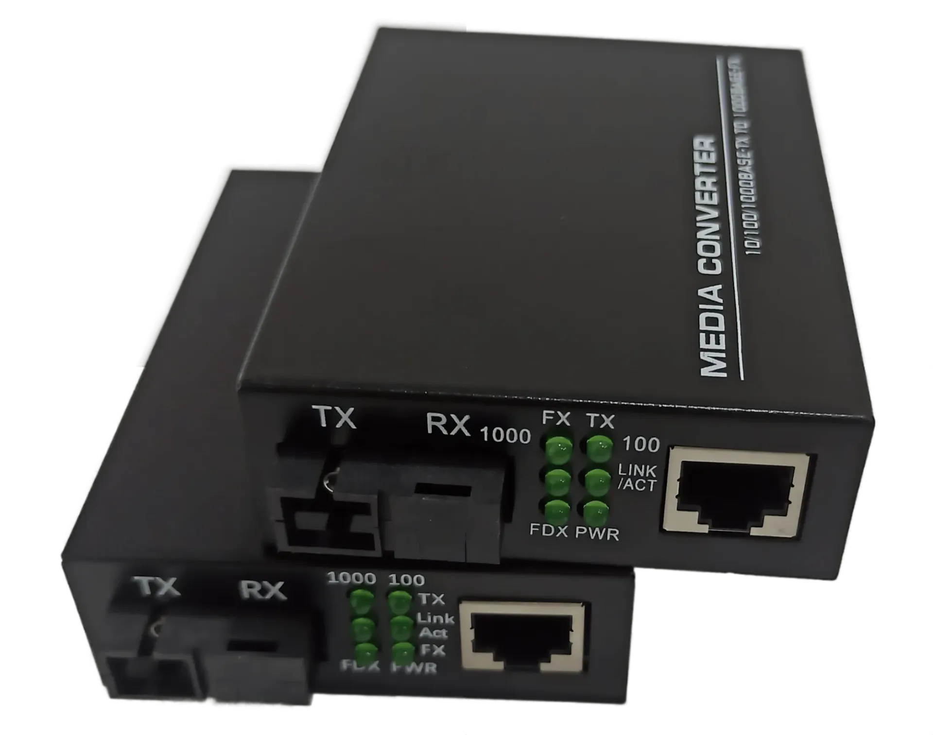 [Q00004] MEDIA CONVERTER 20KM BASE 1000 - PAR A y B (OPTIFIBER)