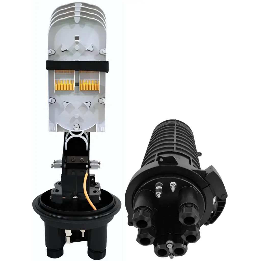 MUFA TIPO DOMO 48 CORE, F102H, XRT-JXS003, 2IN 2 OUT, PP 430*130mm