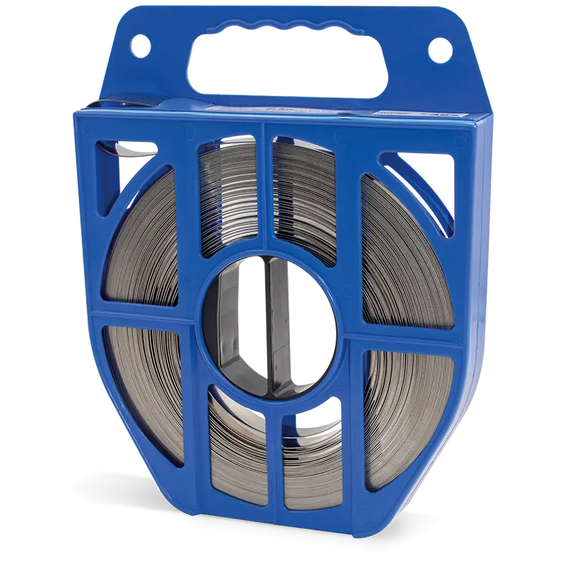 FLEJE DE ACERO INOXIDABLE 1/2 30M CON BOBINA DE FLEJE