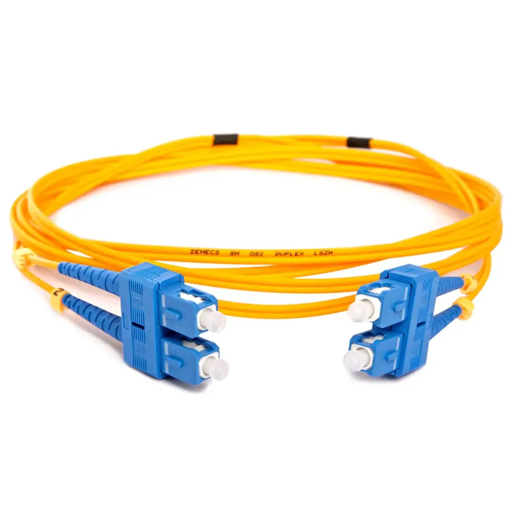 [Q00037] PATCH CORD SC/UPC-SC/UPC DUPLEX 2M - OPTIFIBER