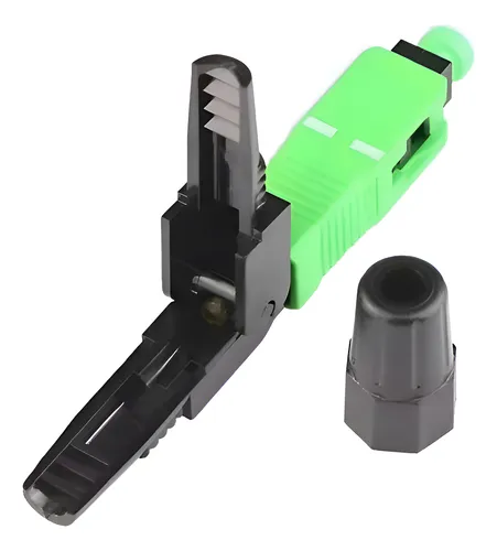 CONECTOR RAPIDO SC/APC, TIPO COCODRILO TAPA CORTA