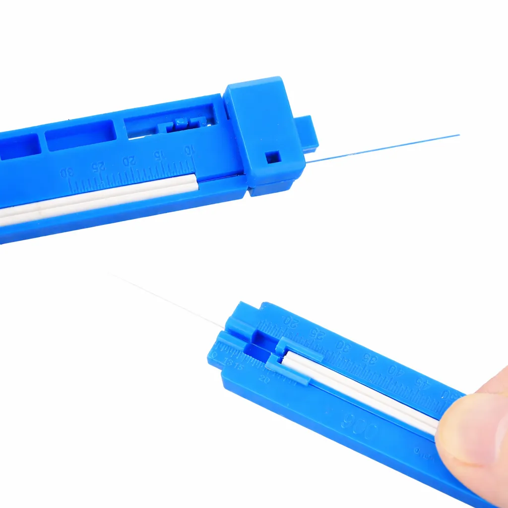 Regleta - peladora de fibra optica de longitud fija