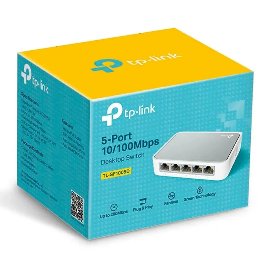 TP-LINK 5-PORT 10/100MBPS desktop switch