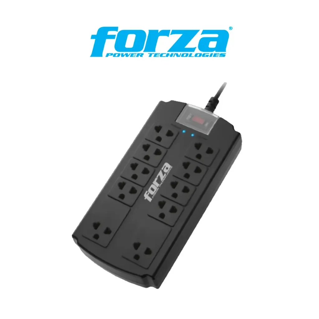 Forza FSP-10UN Surge Protector 110/240V 1080J 10-Univ
