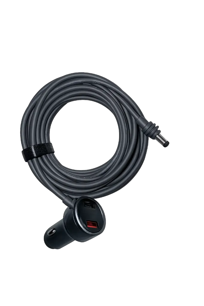 [OPTI00607] ADAPTADOR DE CIGARRERA PARA STARLINK MINI USB-C y USB 5M