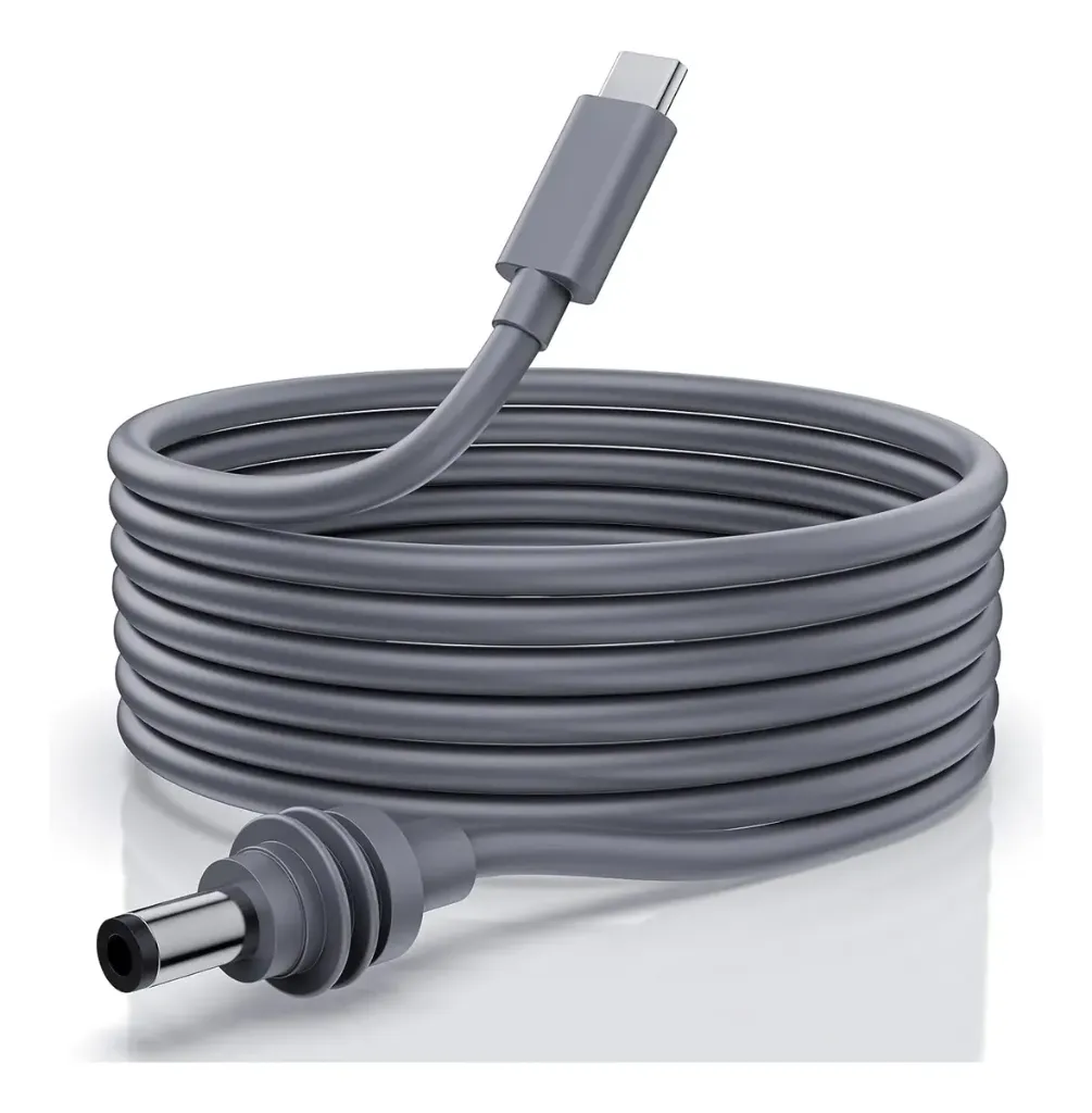 [OPTI00633] Cable USB-C PD a DC 5521 para Starlink Mini 100W 3M