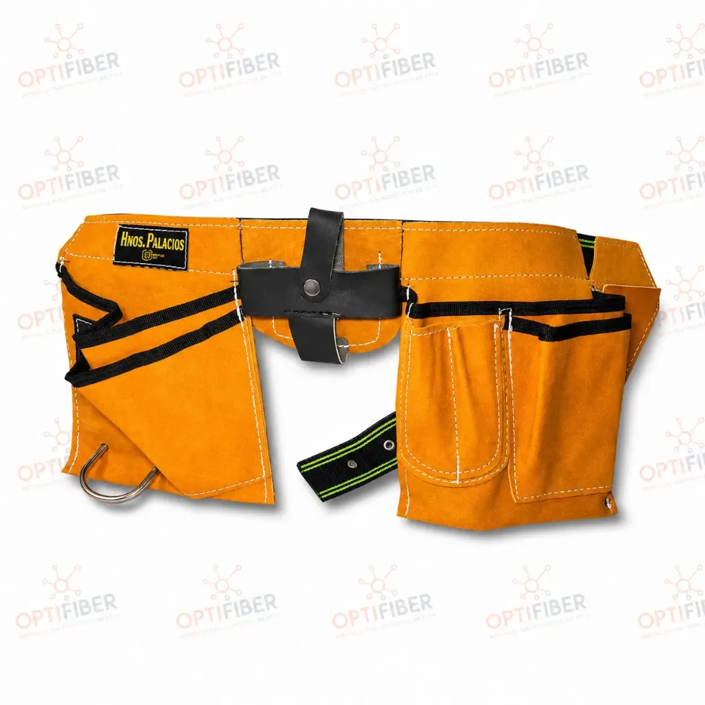 PORTA HERRAMIENTAS DOBLE BOLSILLO CON MARTILLERO