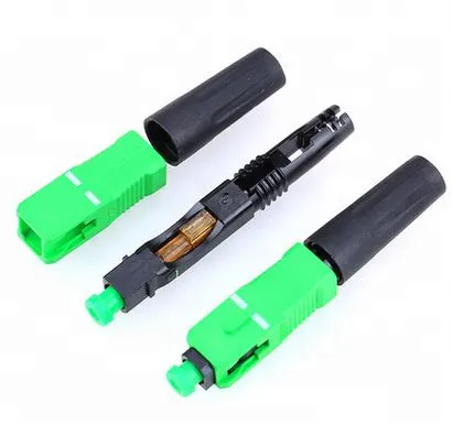 CONECTOR RAPIDO SC/APC, TAPA LARGA