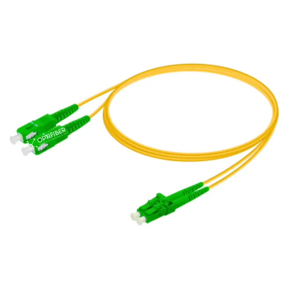 [B0020] PATCH CORD LC/APC-SC/APC PVC G652D, DUPLEX, 3M
