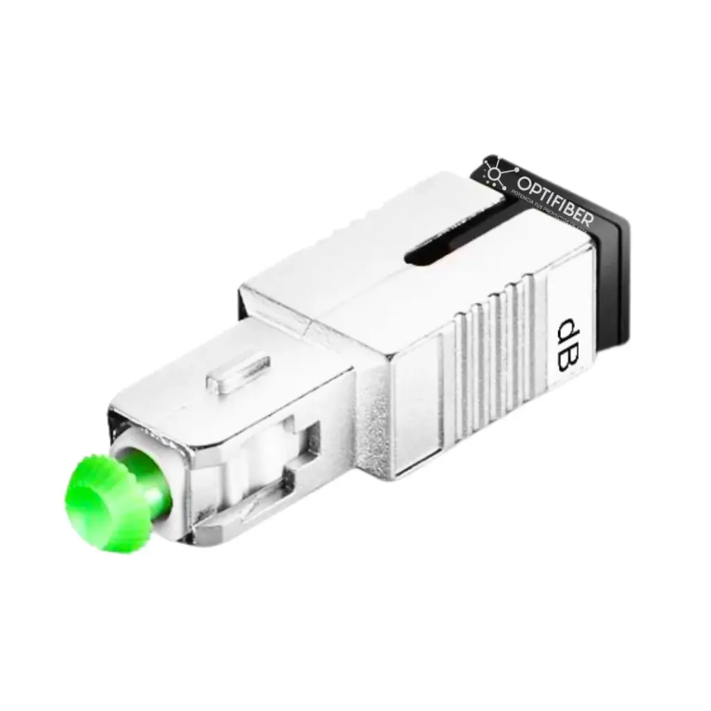 ATENUADOR ÓPTICO HEMBRA-MACHO SC/APC SC/APC-15DB