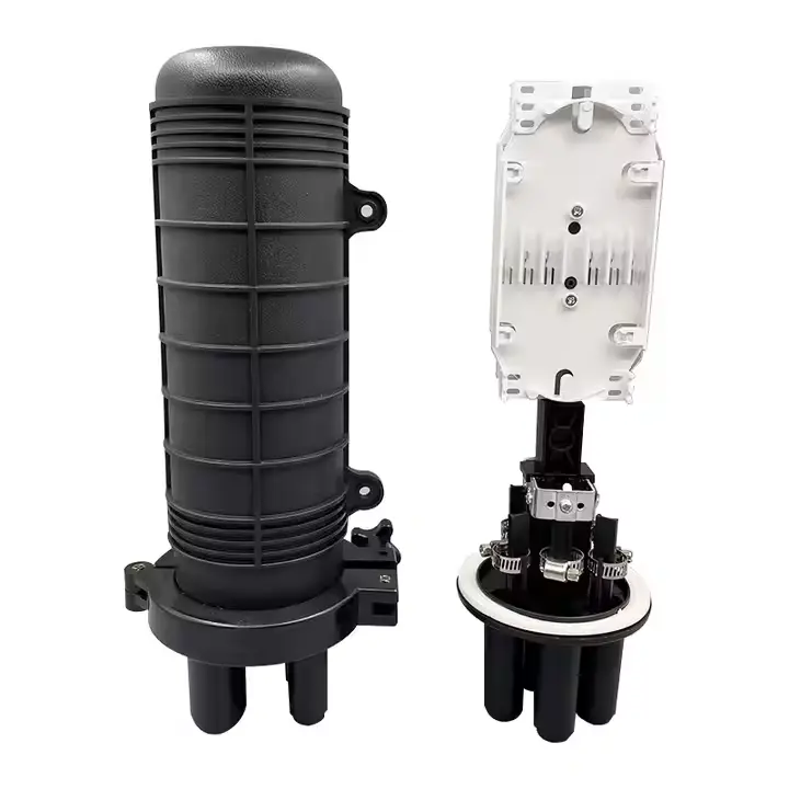 MUFA TIPO DOMO 24 CORE, XRT-002 2 IN 2 OUT, 410*130mm, PP