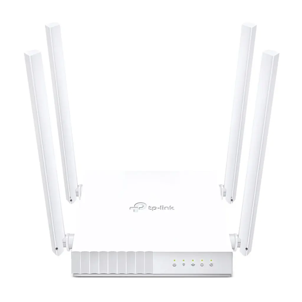 TP-LINK ROUTER ARCHER C24 - ROUTER WI-FI 5 / AC750 DUAL-BAND 5 GHZ: 433 MBPS (802.11AC) 2.4 GHZ: 300 MBPS (802.11N) / 4 FIXED ANTENNAS / 1 WAN PORT 10/100 4 LAN PORTS 10/100