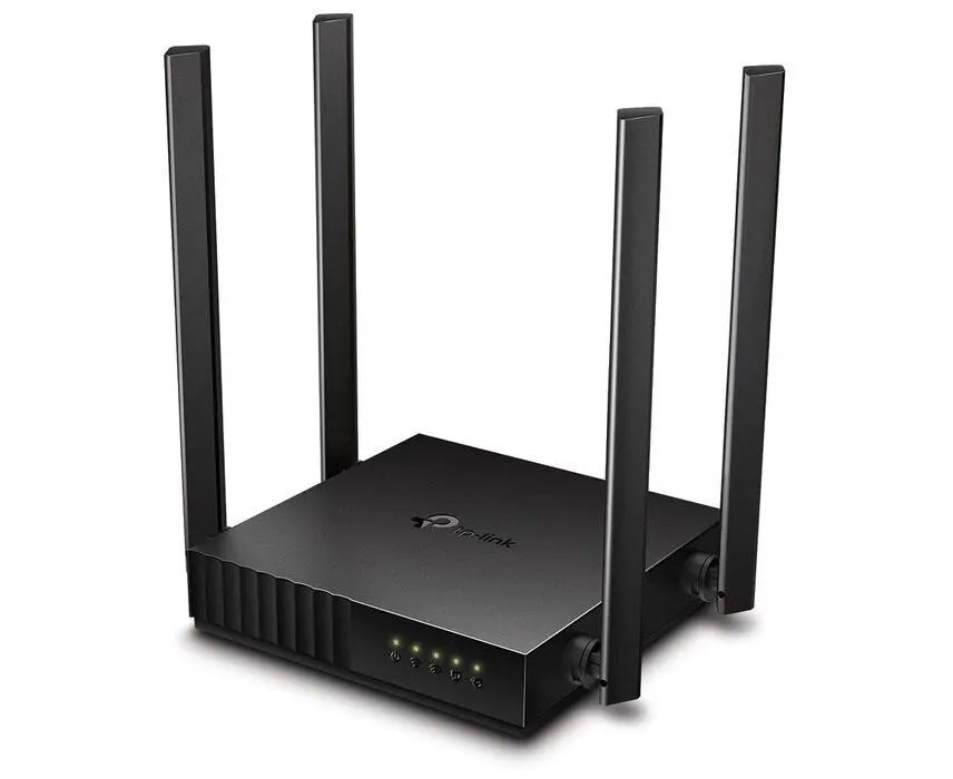 TP-LINK ROUTER ARCHER C64 - ROUTER WI-FI 5 / AC1200 DUAL-BAND 5 GHZ: 867 MBPS (802.11AC) 2.4 GHZ: 400 MBPS (802.11N) / 4 FIXED HIGH-PERFORMANCE ANTENNAS / 1 GIGABIT WAN PORT 4 GIGABIT LAN PORTS