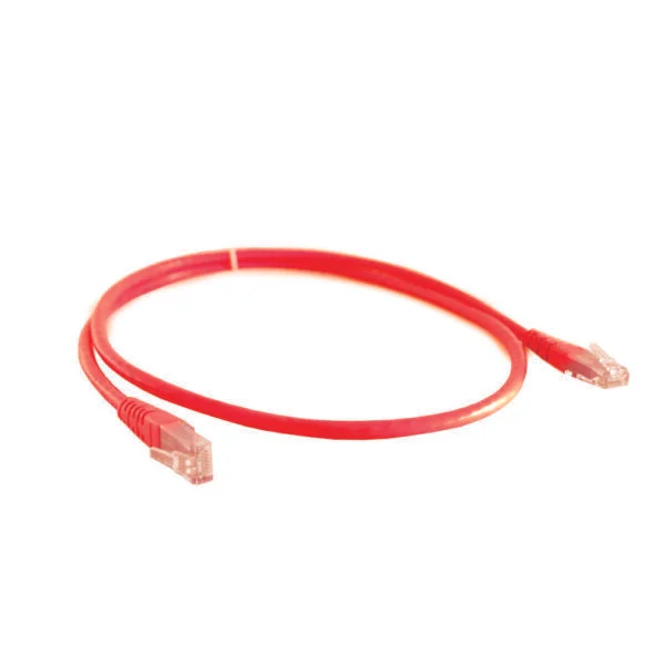 [F0039] DIXON PATCH CORD CAT.6 LSZH 1M ROJO