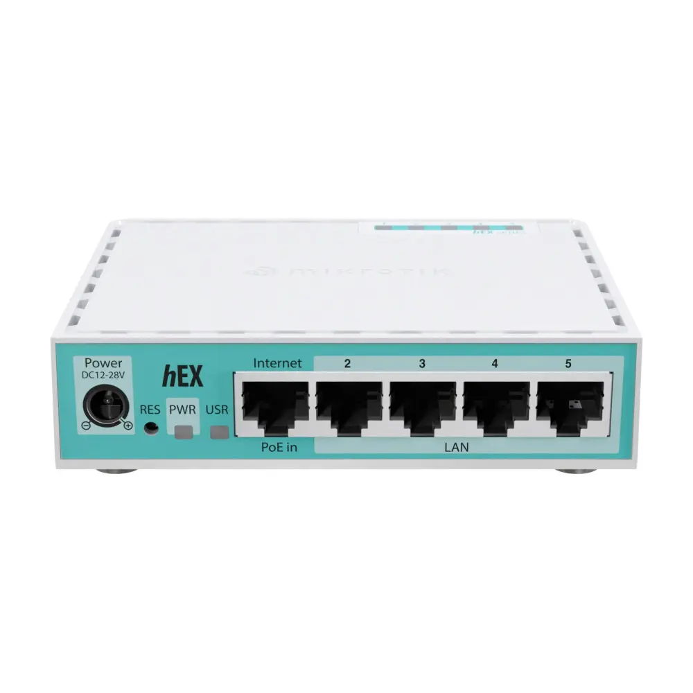 E50UG - Mikrotik hEX with RouterOS L4