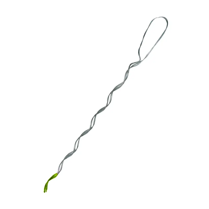 AMARRE PREFORMADO COLOR VERDE 5/8