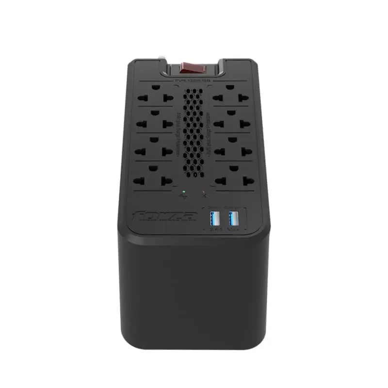 Forza FVR-1222USB V. Reg 1200VA/600W 240V 8-UNEMA 2USB