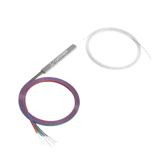 [B0059] SPLITTER DESVALANCEADO 1X2 SIN CONECTOR, 0.9MM, 1M, RELACIÓN 30*70