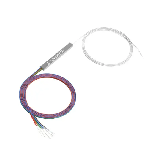 [B0062] SPLITTER DESVALANCEADO 1X2 SIN CONECTOR, 0.9MM, 1M, RELACIÓN 50*50