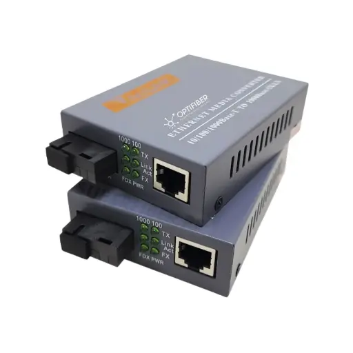 [B0066] MEDIA CONVERT (PAR) BASE 1000 GIGA A-B DE 3KM DE ALCANCE