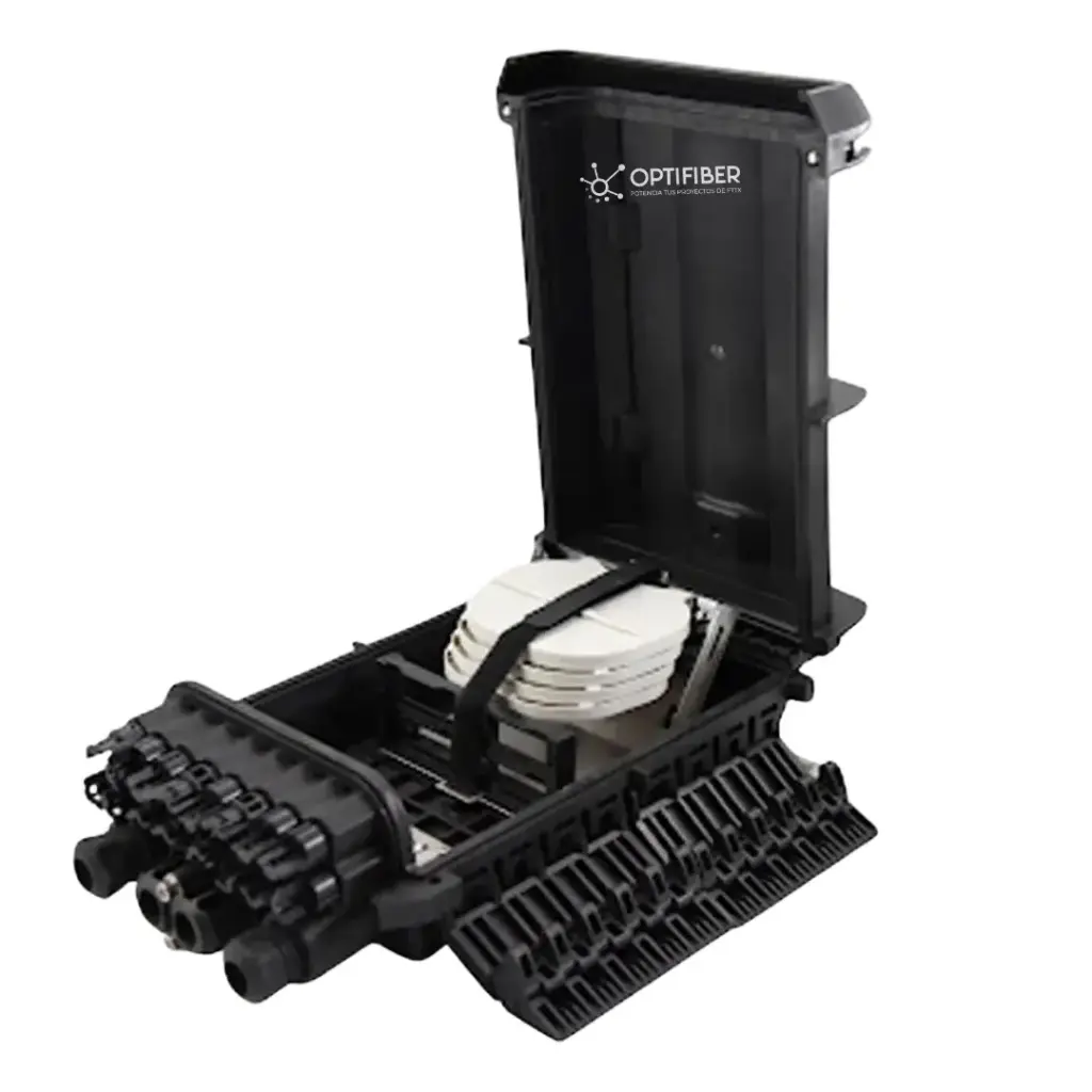 CAJA NAP VACÍA 1X16 TIPO VERTICAL | Optifiber