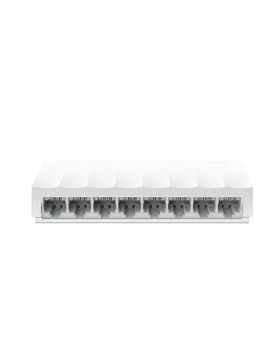 [E0010] TP-LINK SWITCH LS1008 - SWITCH DE 8 PUERTOS CASE PLASTICO / 8 PUERTOS ETHERNET 10/100MBPS / TECNOLOGÍA GREEN ETHERNET / PLUG AND PLAY / DISEÑO SOBREMESA / SIN VENTILADOR