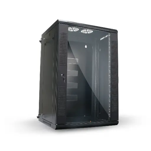 [F0037] DIXON Gabinete de Pared Desarmado, 6 RU (Ancho 0.52 x Prof 0.40) | Max. 50 KG