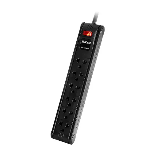 [IN003] Forza PS-1006B Power Strip 110/220V 6-Univ NEMA 10ft Cable