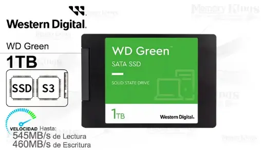 [DL006] SSD WD 1TB GREEN SATA